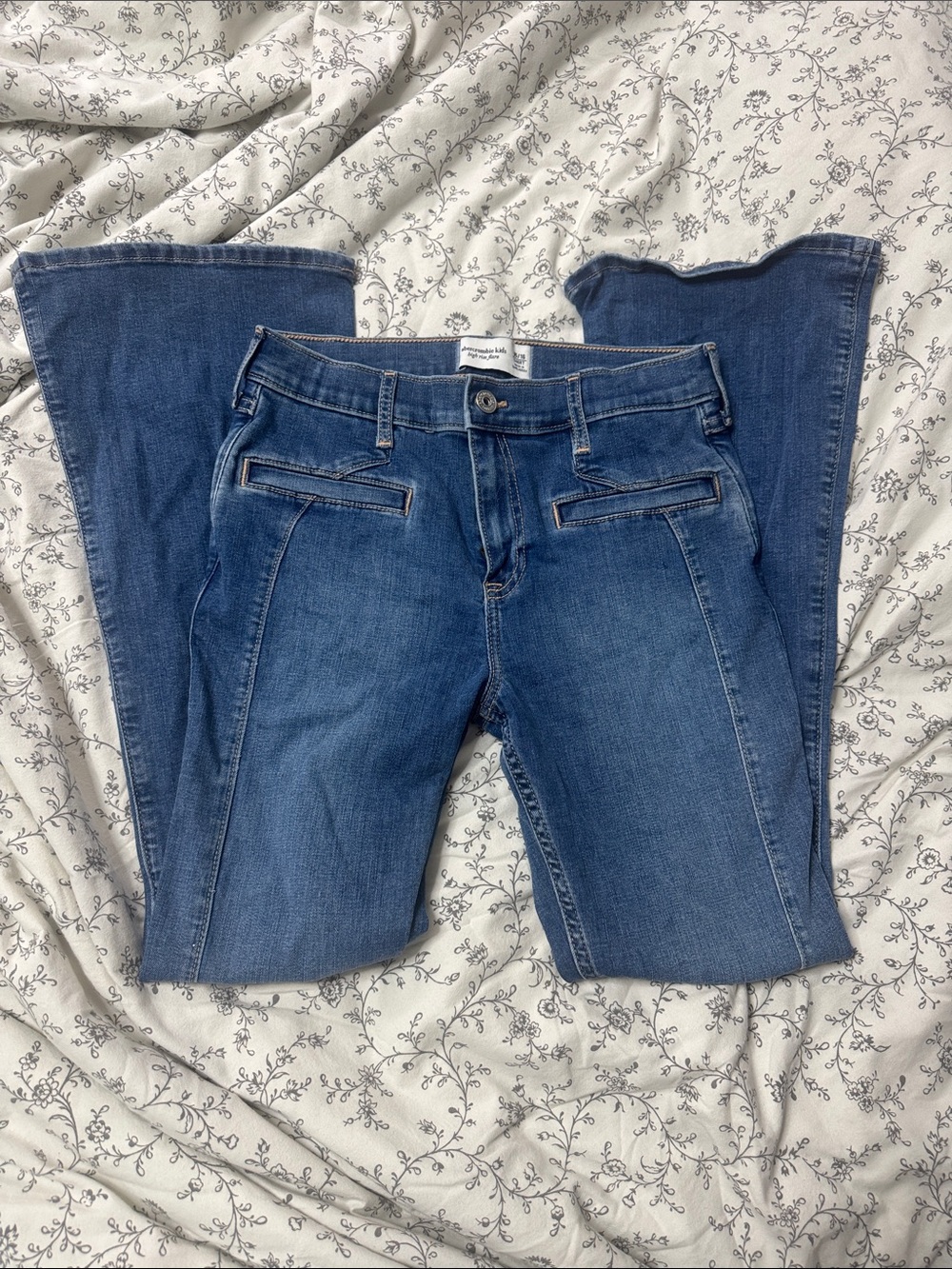 Abercrombie Kids, high rise flare